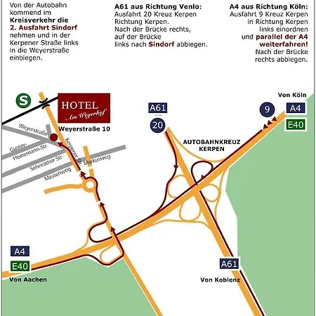 호텔 Am Weyerhof 3*